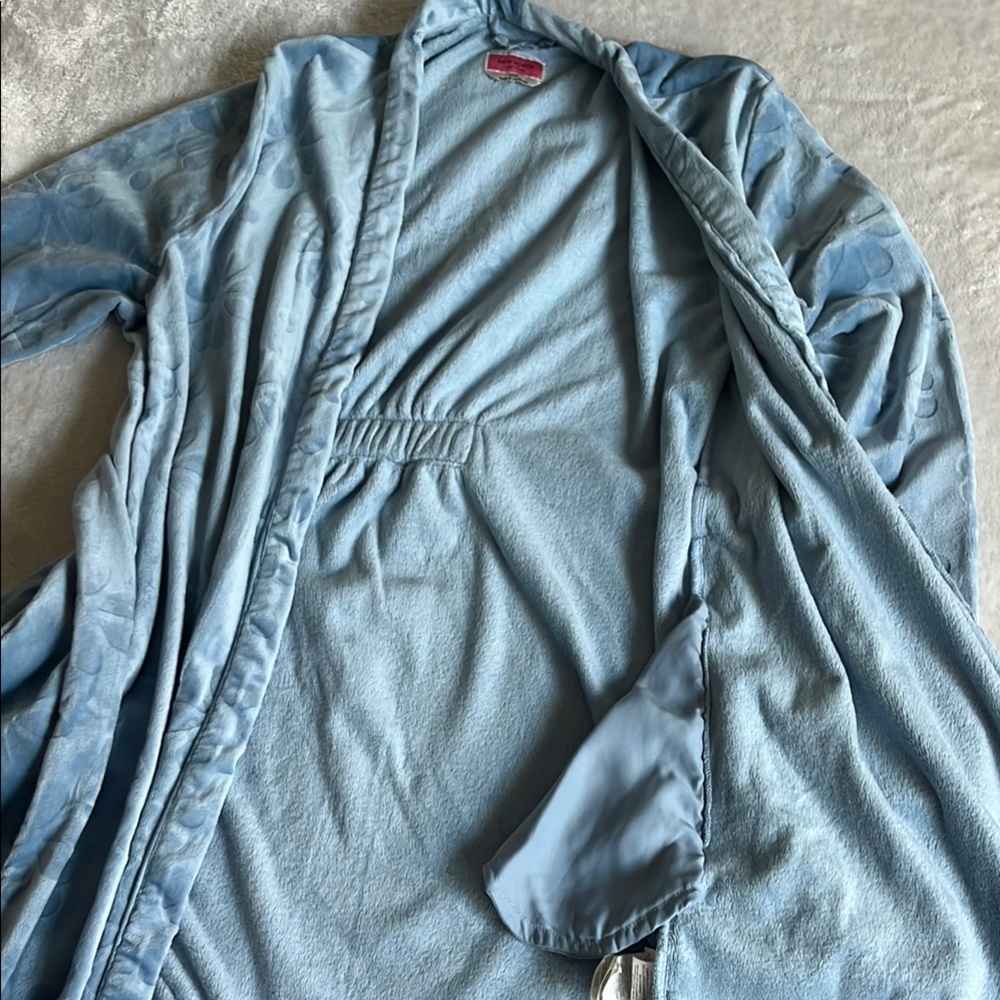 Blue Floral Robe - Picture 4 of 5